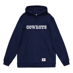Mitchell & Ness Hoodies & Sweatshirts-Wordmark 1 Hoodie Dallas Cowboys