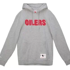 Mitchell & Ness Hoodies & Sweatshirts-Wordmark 1 Hoodie Houston Oilers