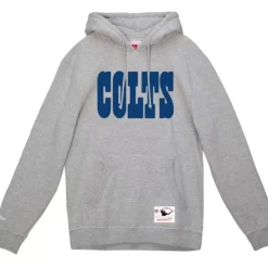 Mitchell & Ness Hoodies & Sweatshirts-Wordmark 1 Hoodie Indianapolis Colts