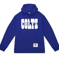 Mitchell & Ness Hoodies & Sweatshirts-Wordmark 1 Hoodie Indianapolis Colts