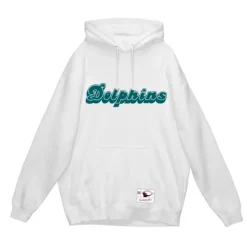Mitchell & Ness Hoodies & Sweatshirts-Wordmark 1 Hoodie Miami Dolphins