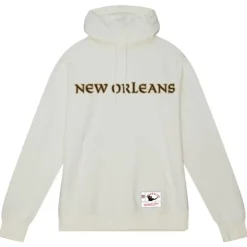 Mitchell & Ness Hoodies & Sweatshirts-Wordmark 1 Hoodie New Orleans Saints
