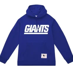 Mitchell & Ness Hoodies & Sweatshirts-Wordmark 1 Hoodie New York Giants