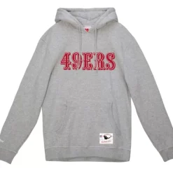 Mitchell & Ness Hoodies & Sweatshirts-Wordmark 1 Hoodie San Francisco 49Ers