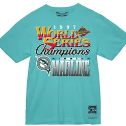 Mitchell & Ness T-Shirts & Tops-World Series Champs Tee Florida Marlins
