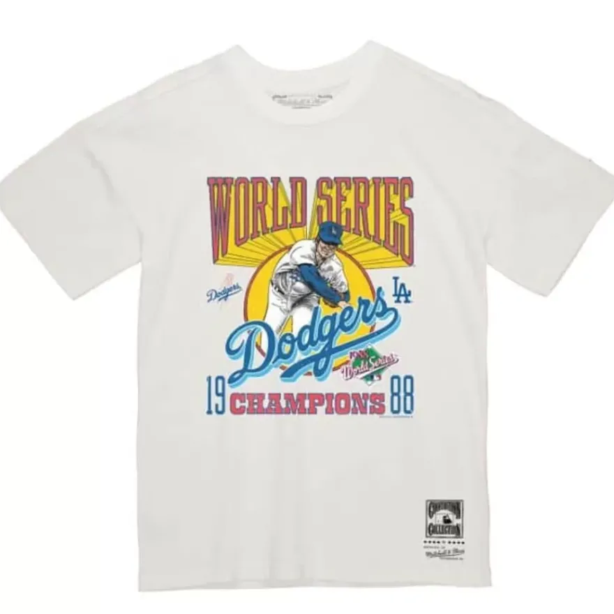 Mitchell & Ness T-Shirts & Tops-World Series Champs Tee Los Angeles Dodgers