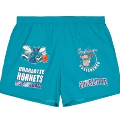 Mitchell & Ness Shorts-Woven Shorts Charlotte Hornets