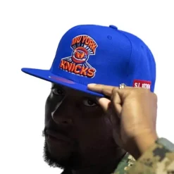 Mitchell & Ness Snapback-Wu Tang X Br Remix Snapback New York Knicks