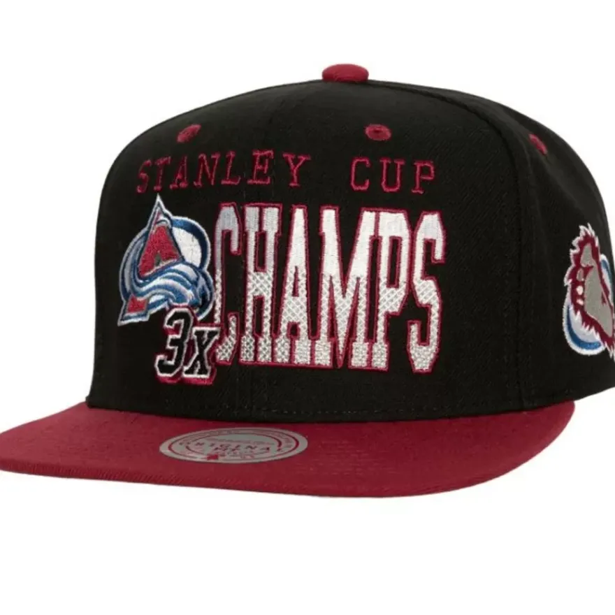 Mitchell & Ness Snapback-Xl Champ Snapback Colorado Avalanche