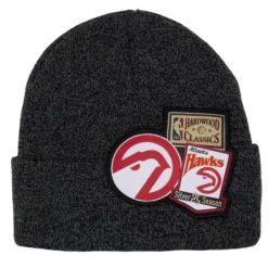 Mitchell & Ness Knit-Xl Logo Patch Knit Hwc Atlanta Hawks